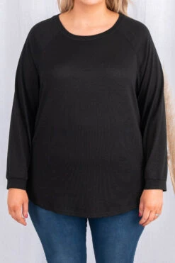 Curved Hem Slouchy Dolman Knitted Tunic, Black 11 Curved Hem Slouchy Dolman Knitted Tunic, Black -Chic Soul Store DSC 1608 Edit c0e1d79a f26c 4daf a8b5 5348b978d29e