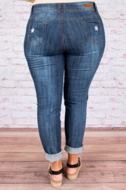 Don't Know How To Act Jeans, Blue -Chic Soul Store DSC 1685 Edit