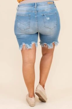 New Day, New Me Shorts, Light Wash -Chic Soul Store DSC 1767 d054cbd5 9ed0 465f baa9 f99e27819aba