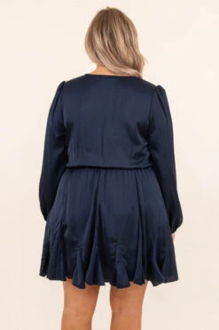 How Are You Doing Dress, Navy -Chic Soul Store DSC 1861 Edit 50538506 7a2a 4450 9491 7296f9c381b9