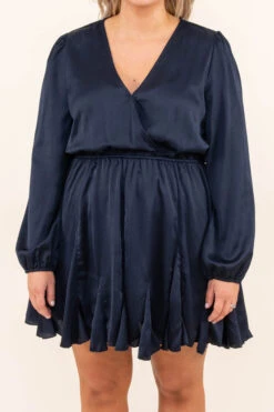 How Are You Doing Dress, Navy -Chic Soul Store DSC 1862 3f0a5012 83f7 4fe4 8b86 d4cf75ee8017