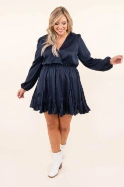 How Are You Doing Dress, Navy -Chic Soul Store DSC 1865 Edit e05e879a 4849 4f82 9530 da599bdf0c90