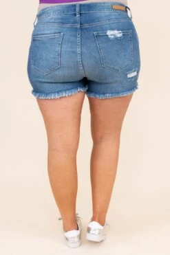 Good Times And Tan Lines Shorts, Medium Wash 12 Good Times And Tan Lines Shorts, Medium Wash -Chic Soul Store DSC 2231 Edit