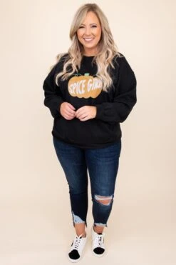 Friendship Never Ends Sweatshirt, Black -Chic Soul Store DSC 2371 Edit 4b275482 8b51 49ca 89cf 391cbbf439ca