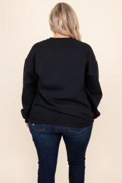 Friendship Never Ends Sweatshirt, Black -Chic Soul Store DSC 2373 Edit 04cd8c2f ec95 430b 91f5 641ab2bc22da