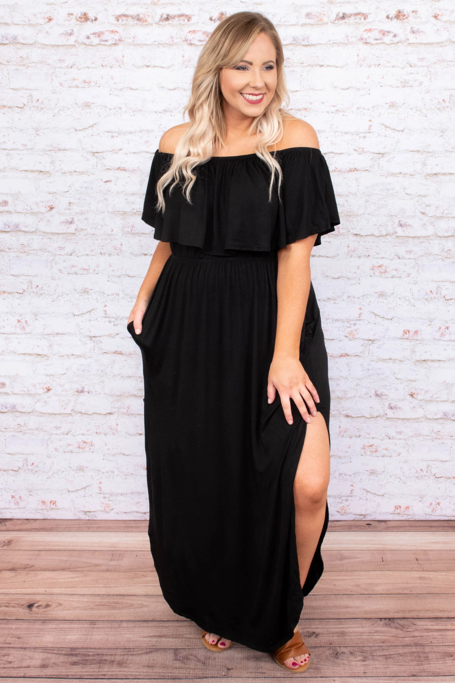 By The Boardwalk Maxi Dress, Black 3 By The Boardwalk Maxi Dress, Black