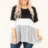 Dear Future Husband Top, Black-Ivory