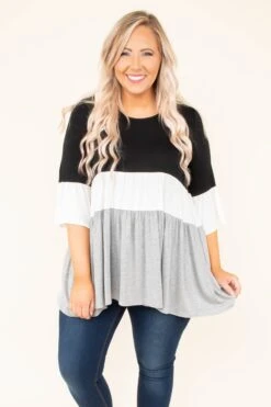 Dear Future Husband Top, Black-Ivory