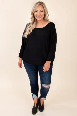 Have Your Way Sweater, Black 9 Have Your Way Sweater, Black -Chic Soul Store DSC 3069 49b34262 54bc 46dd a154 f7ac268e6d35