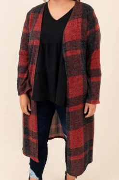 Something To Cherish Cardigan, Red-Black 11 Something To Cherish Cardigan, Red-Black -Chic Soul Store DSC 3123 ddeaf9e5 d49a 48c9 83fe 67a9855ba5e5