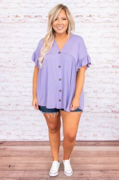 Bittersweet Beginnings Top, Lavender -Chic Soul Store DSC 3165 2d1f636f c5d4 4865 9204 f8bc8637f9a3