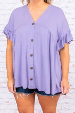 Bittersweet Beginnings Top, Lavender -Chic Soul Store DSC 3168 Edit 9b63a581 4250 4887 a664 8faae412a77c