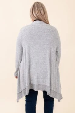 Chasing After You Cardigan, Heather Gray -Chic Soul Store DSC 3977 Edit 0df885fb 07a8 4bd5 b3aa 83937731227a