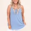 Warm From The Sun Tank, Spring Blue -Chic Soul Store DSC 4109
