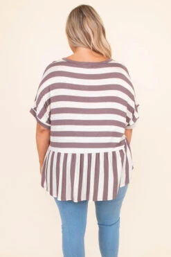 Something On Your Mind Top, Mushroom -Chic Soul Store DSC 4136 059dd086 20ed 4fcf 8c75 b8ae7eb42e1f