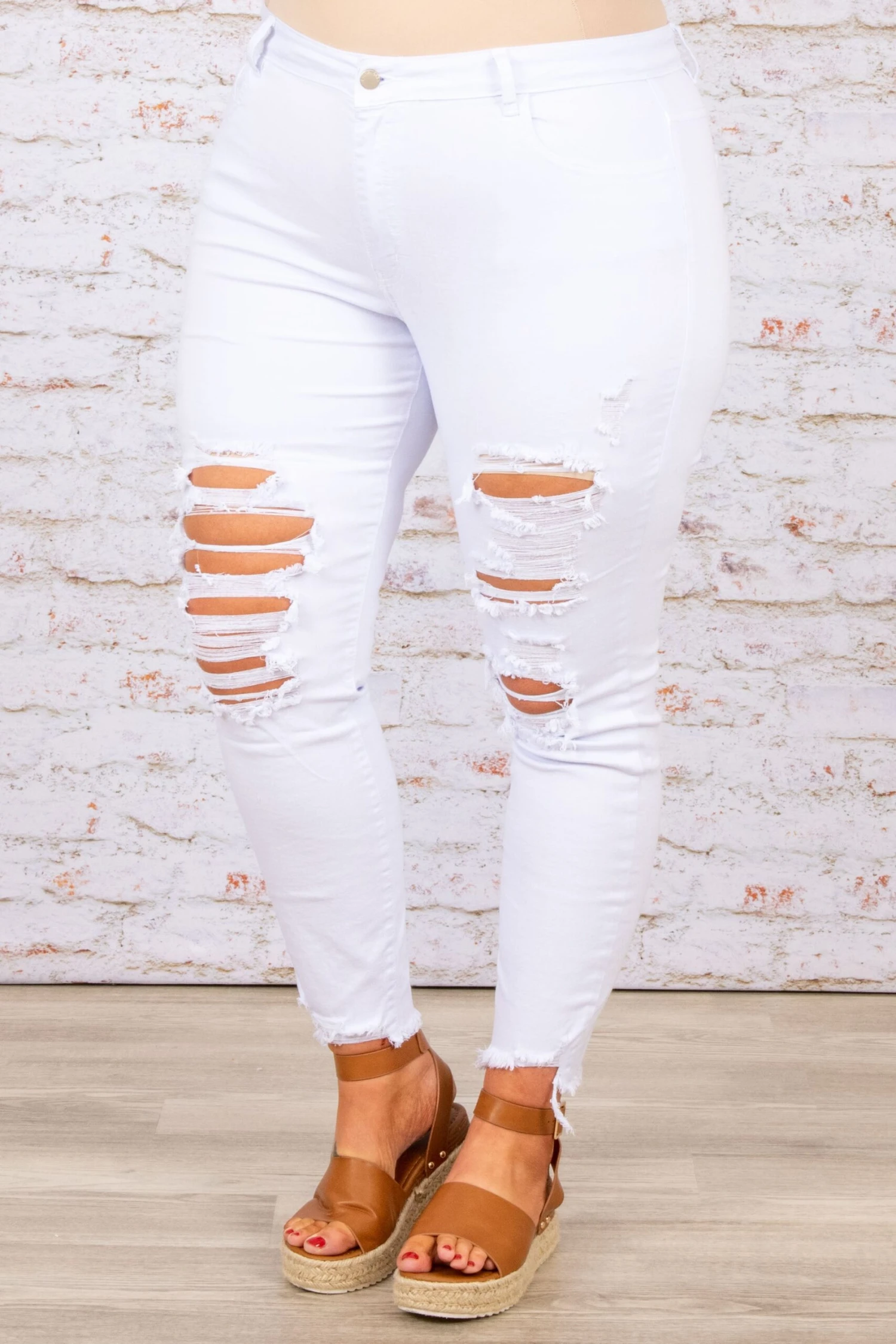 In The Flow Jeans, White 5 In The Flow Jeans, White - Image 3