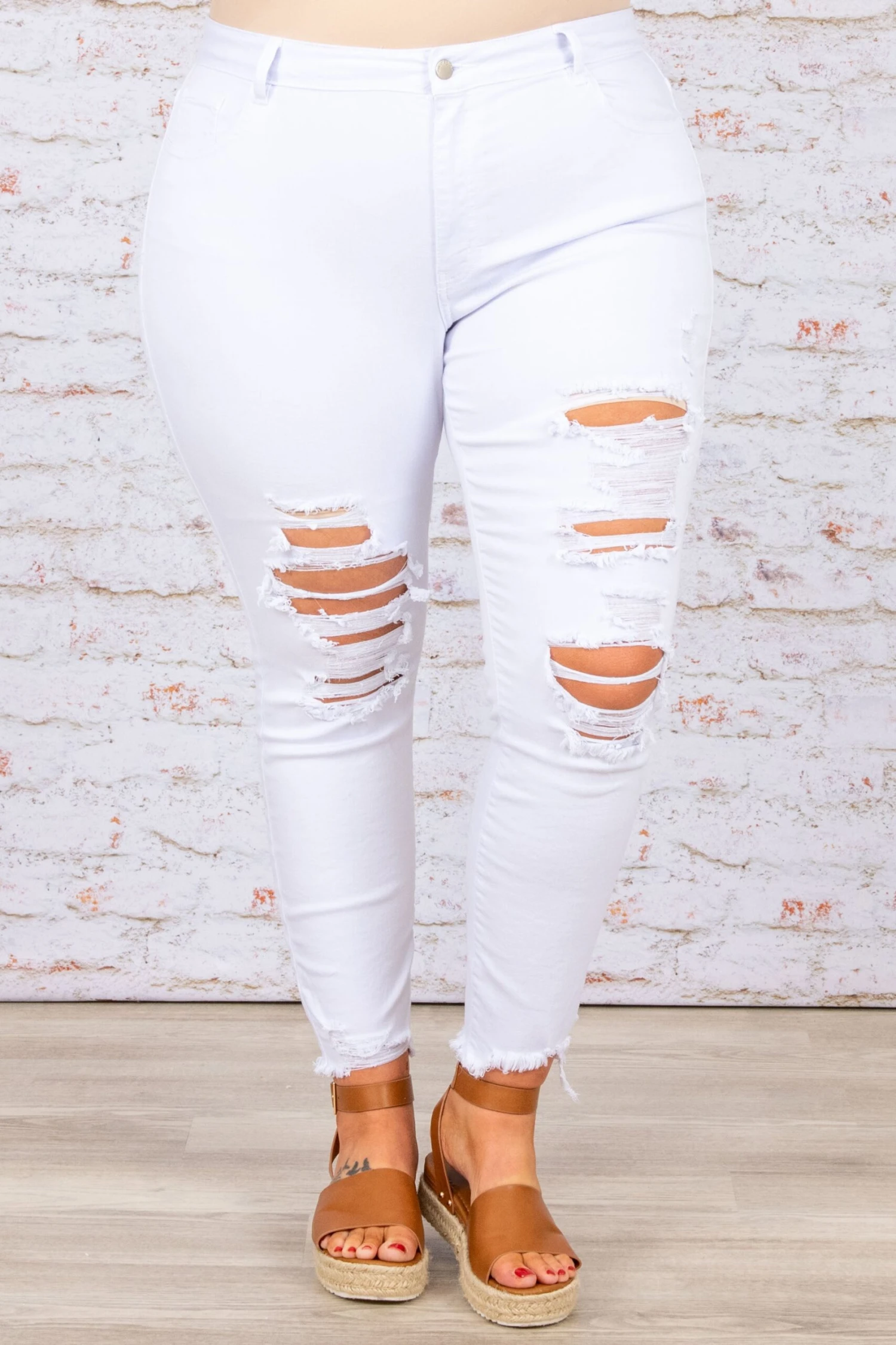 In The Flow Jeans, White 3 In The Flow Jeans, White