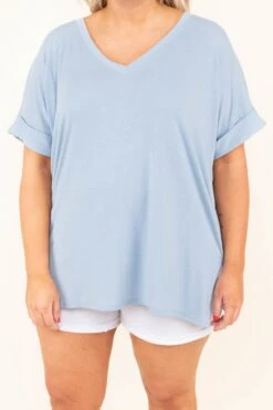 Comfy Travels Top, Ash Blue 9 Comfy Travels Top, Ash Blue -Chic Soul Store DSC 4564