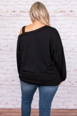 Bring On The Night Top, Black -Chic Soul Store DSC 4718