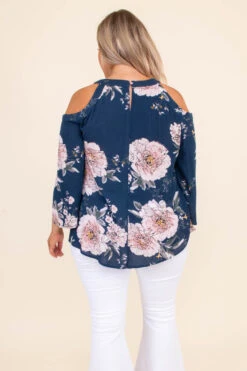 Born This Way Top, Navy -Chic Soul Store DSC 4877 5a0412c3 030d 46c4 937d c96efa2dbd4b