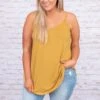 Warm From The Sun Tank, Light Mustard 1 Warm From The Sun Tank, Light Mustard -Chic Soul Store DSC 5124