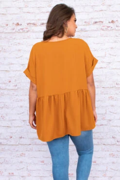 Wide Eyed Gaze Top, Dark Mustard -Chic Soul Store DSC 5141 c4ff2900 999f 4b3b a99a 9706aa98e127