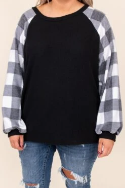 Magic In My Heart Top, Black-Ivory 11 Magic In My Heart Top, Black-Ivory -Chic Soul Store DSC 5362