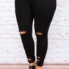 Blank Slate Skinny Jeans, Black -Chic Soul Store DSC 5559 Edit