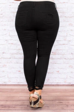 Blank Slate Skinny Jeans, Black -Chic Soul Store DSC 5561 Edit