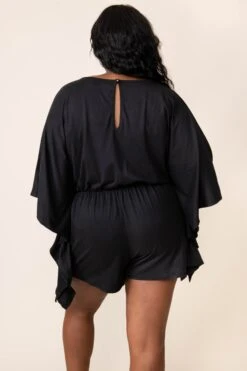 Maybe It Was Magic Romper, Black -Chic Soul Store DSC 5759 2e3b043e 6b2d 414c addb 5ac611560e67