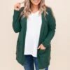 Here For A Lifetime Cardigan, Hunter Green -Chic Soul Store DSC 5810 192e24b4 aabd 4739 95f7 f6d2701ca338