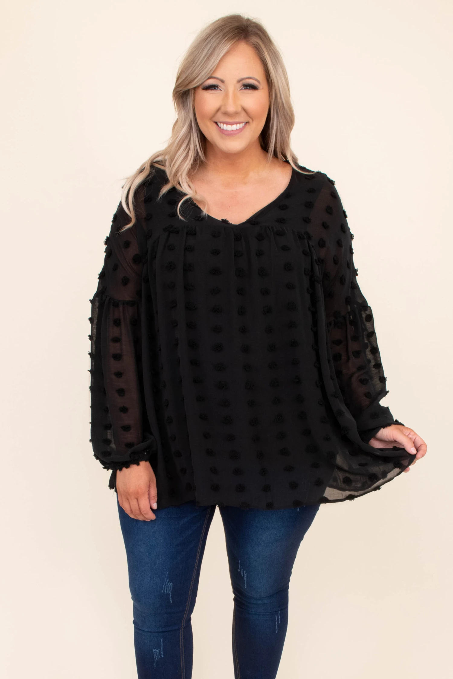 This Love Is Ours Blouse, Black 3 This Love Is Ours Blouse, Black