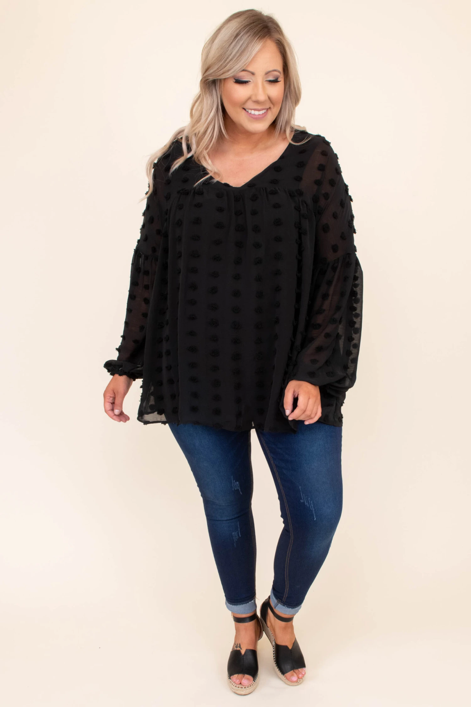 This Love Is Ours Blouse, Black 4 This Love Is Ours Blouse, Black - Image 2