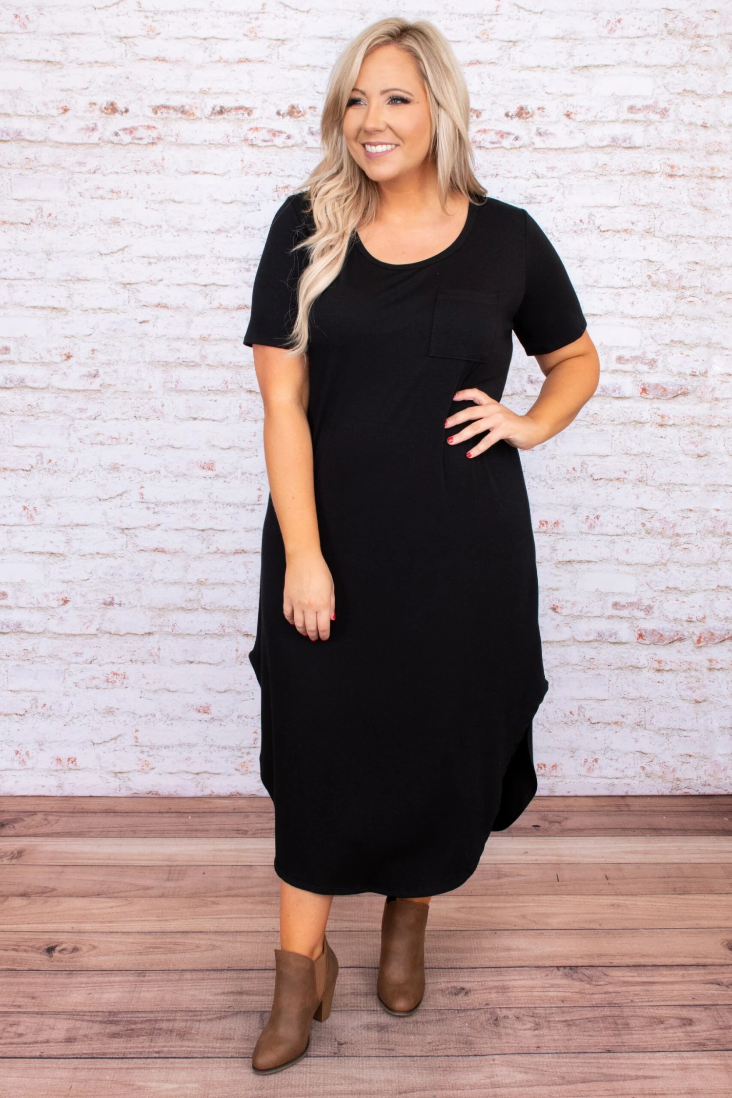 Let's Get To It Dress, Black 3 Let's Get To It Dress, Black