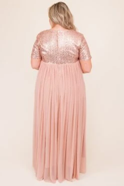 Shining Like A Diamond Dress, Rose Gold -Chic Soul Store DSC 8122 Edit 17166b8d 9be3 471f aac3 d7df1e1b8d85