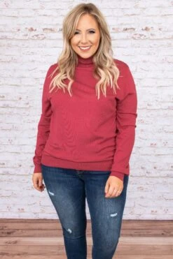 Simple Favor Sweater, Rose