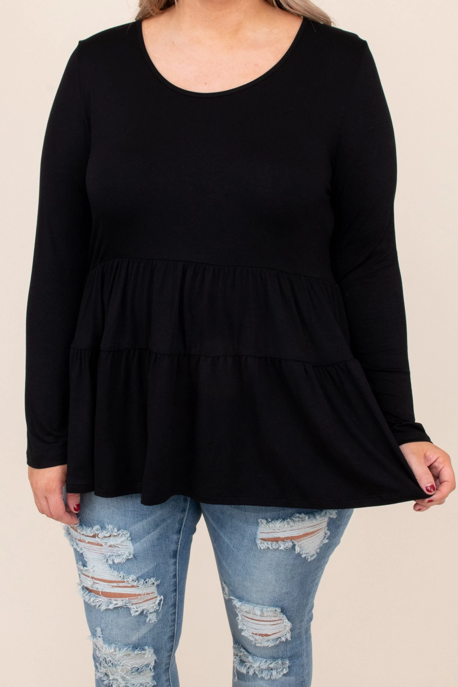 Closer To Me Top, Black 6 Closer To Me Top, Black - Image 4