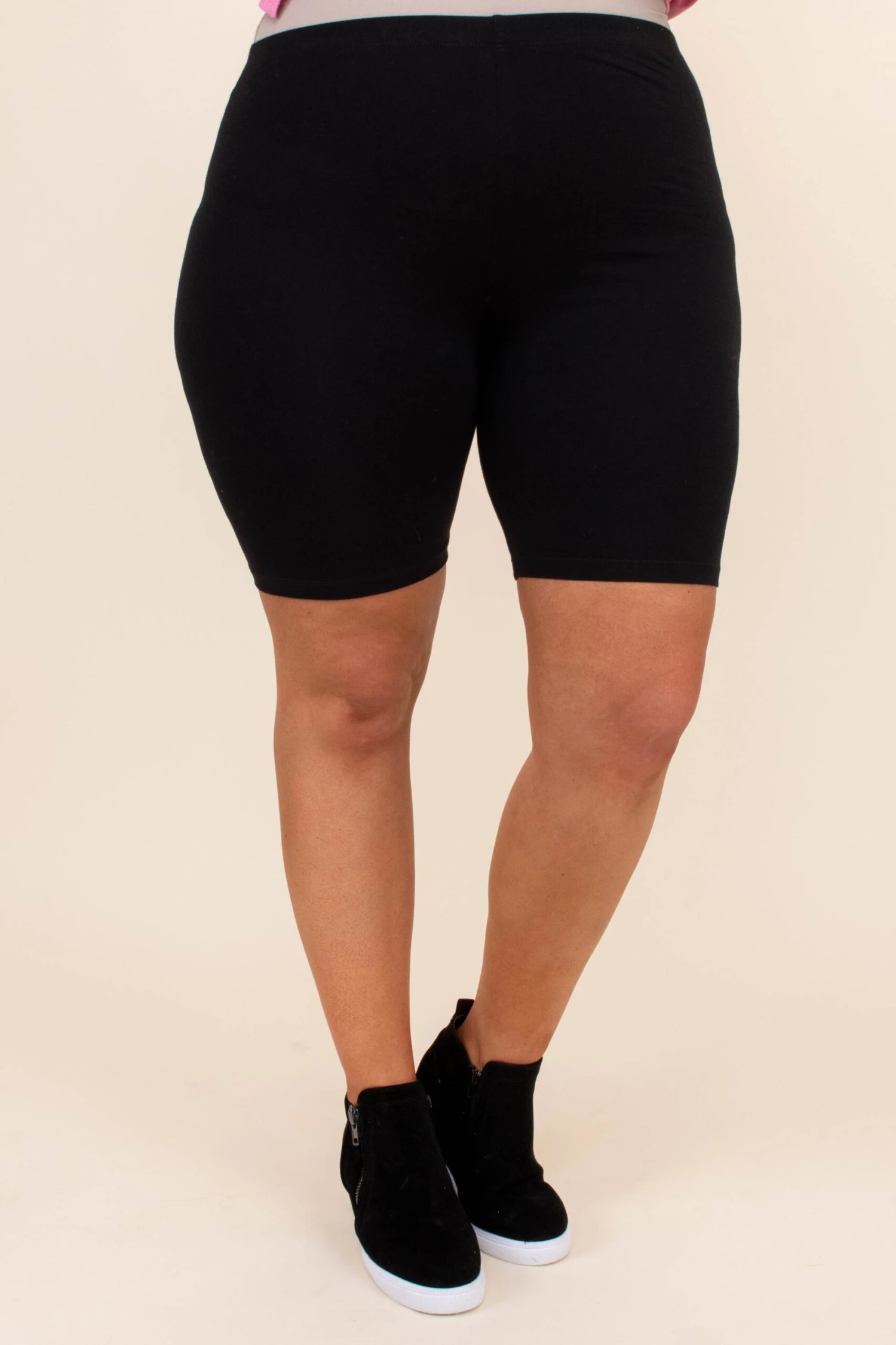 Adventure Unlimited Biker Shorts, Black 5 Adventure Unlimited Biker Shorts, Black - Image 3