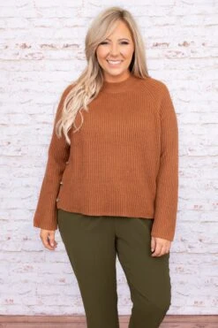 You'll Be In My Heart Sweater, Camel