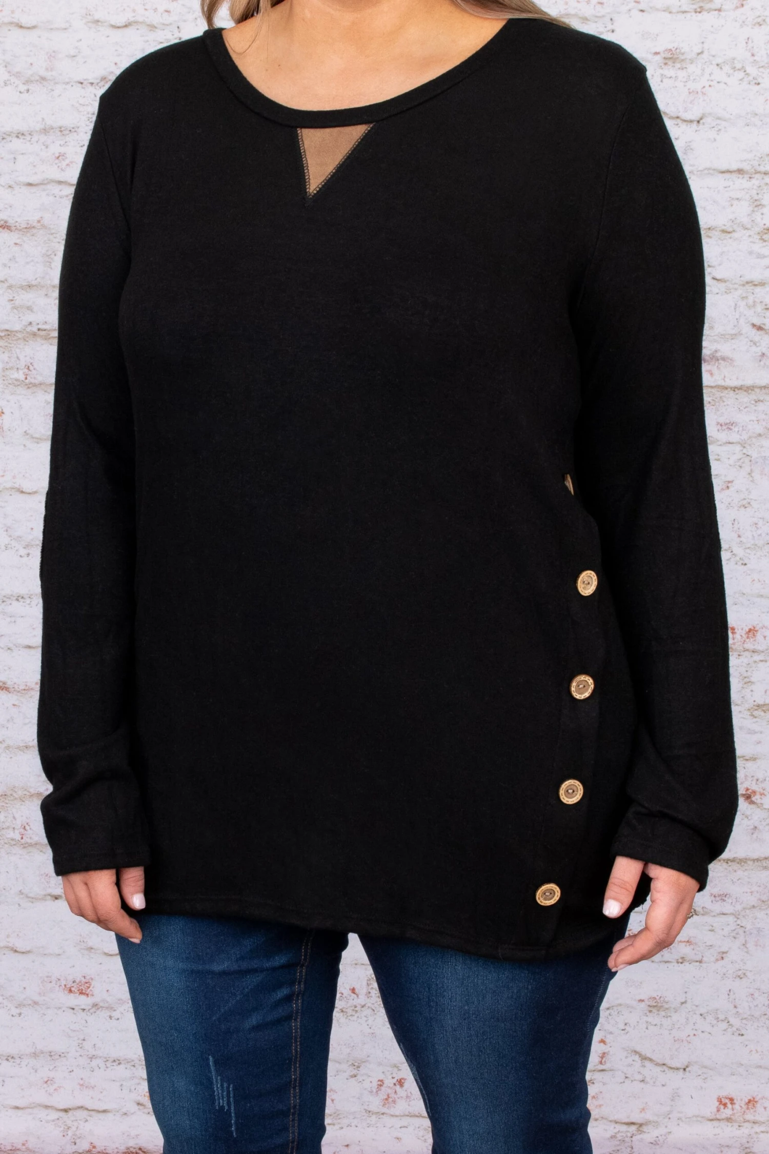 Leaning On You Top, Black 6 Leaning On You Top, Black - Image 4