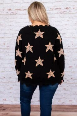 Starlight Swooning Sweater, Black -Chic Soul Store DSC 8907 fd4455f2 636b 435f 8b5c aaebdfc7b30a