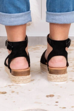 Time To Travel Sandals, Black -Chic Soul Store DSC 9242 Edit b3f7f23a 1240 4bcc 9573 2f4167f8cc24