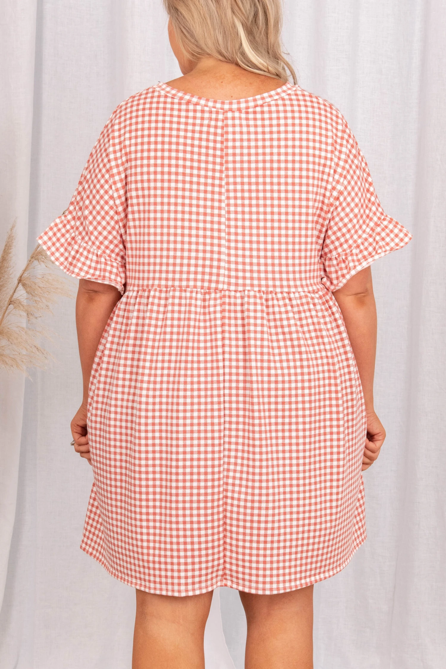 Spring Picnic Dress, Mauve 7 Spring Picnic Dress, Mauve - Image 5