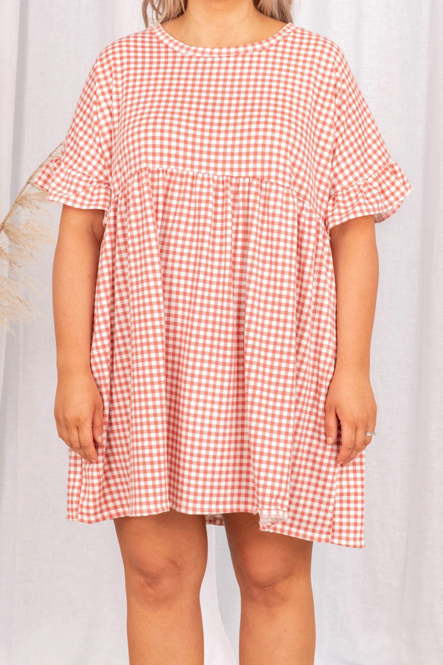 Spring Picnic Dress, Mauve 6 Spring Picnic Dress, Mauve - Image 4