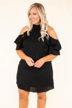 What You Do For Love Dress, Black