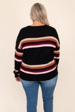 Bold Attitude Sweater, Black 12 Bold Attitude Sweater, Black -Chic Soul Store DSC 9796