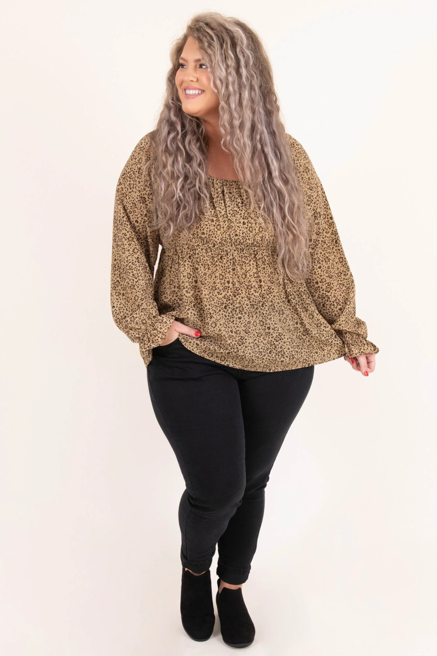 Daring In This Top, Brown 4 Daring In This Top, Brown - Image 2