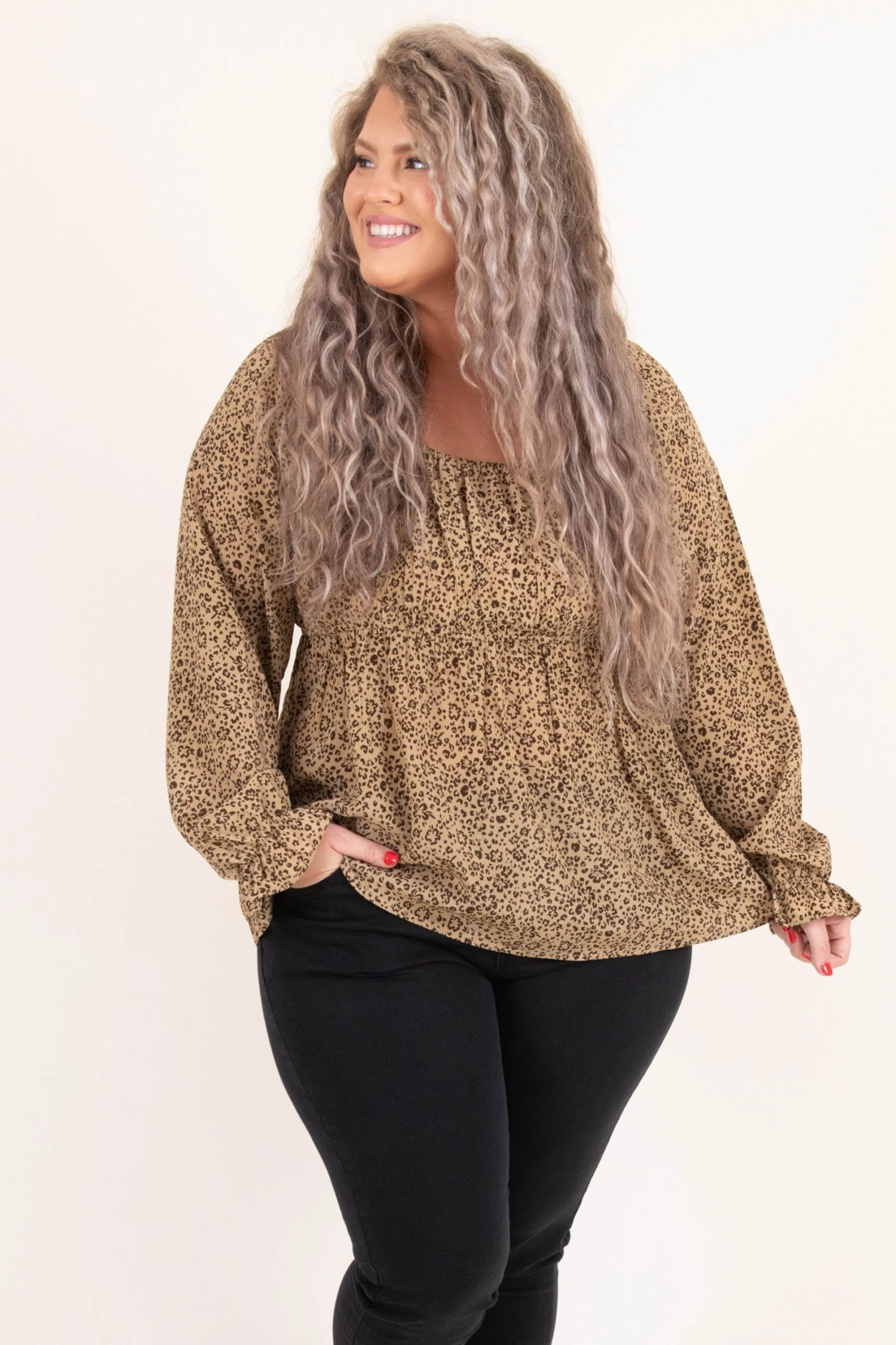 Daring In This Top, Brown 3 Daring In This Top, Brown