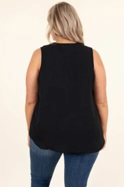 Darling Of Mine Top, Black -Chic Soul Store DarlingOfMineTop Black 9661