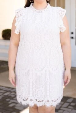 Date Out Dress, Ivory -Chic Soul Store DateOutDress Ivory 4